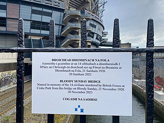 Bridge Near Croke Park Named I...